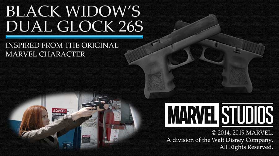 Скачать Модель Black Widow's Dual Glock 26s для CS 1.6