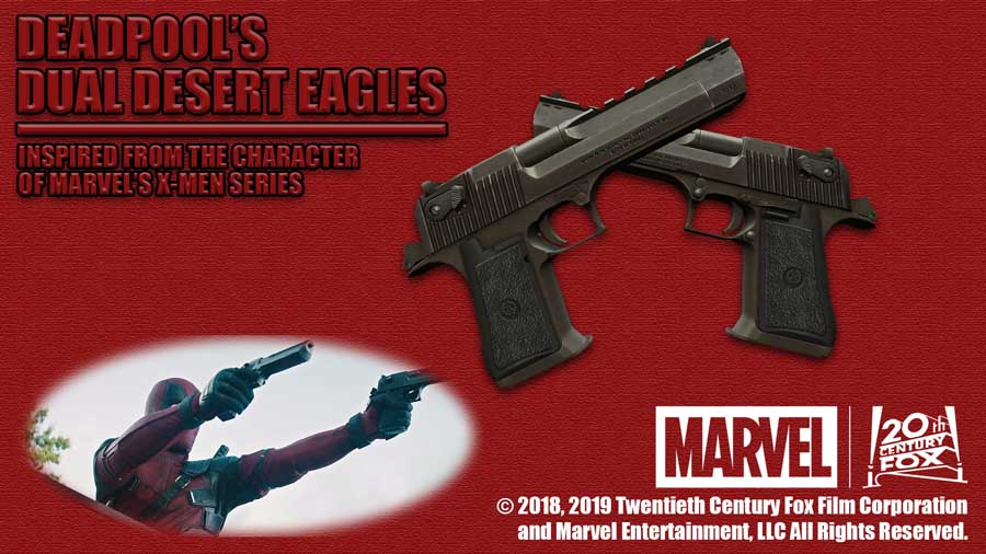 Скачать Модель Deadpool's Dual Desert Eagles для CS 1.6