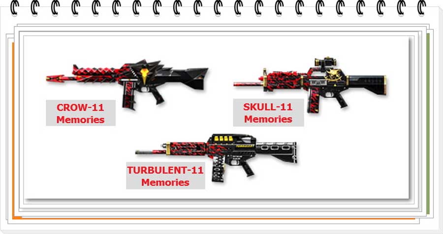 Скачать Модель SKULL-11, CROW-11, TURBULENT-11 Memories для CS 1.6