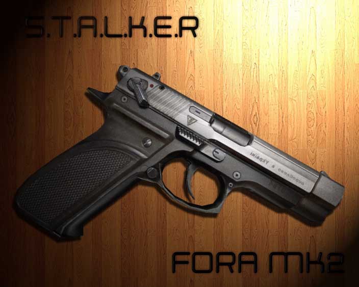 Скачать Модель STALKER Fora MK2 On .eXe Anims для CS 1.6