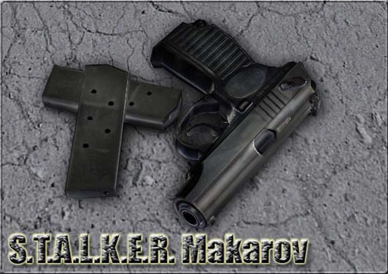 Скачать Модель STALKER Makarov On Kopter Anims для CS 1.6