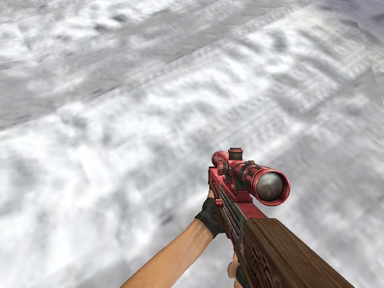 Скачать Модель Twinke's Sakura WA 2000 On Mr. Brightside's Anims для CS 1.6