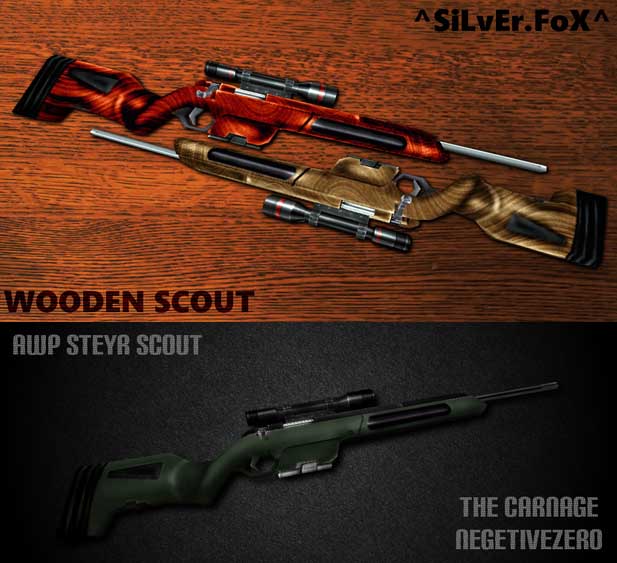 Скачать Модель Scout Oldie Reskinz для CS 1.6