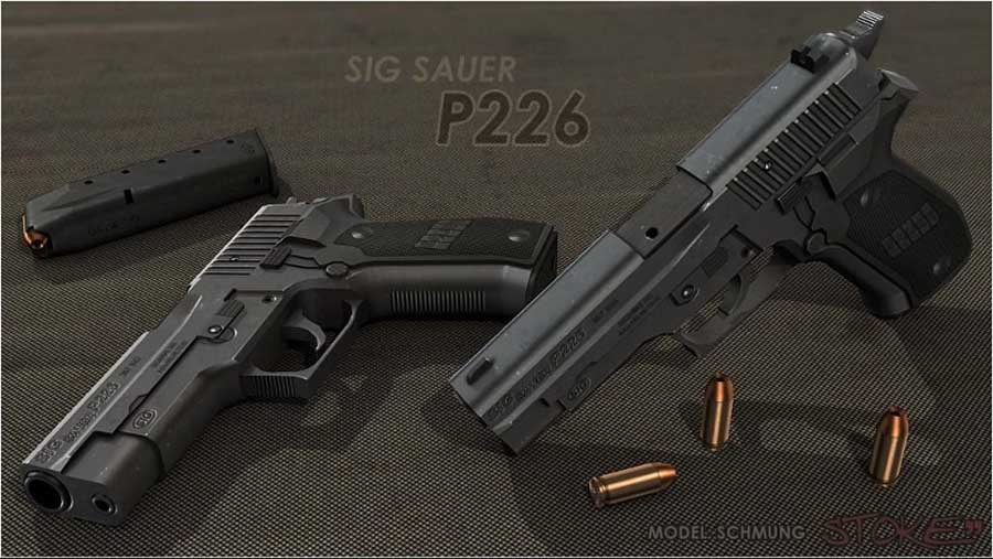 Скачать Модель SIG Sauer P226 Animation Pack Update для CS 1.6