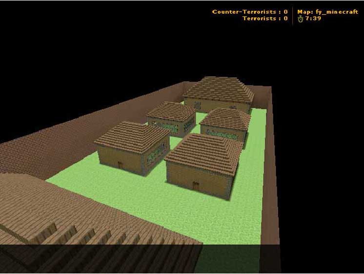 Скачать Карта fy_minecraft для CS 1.6