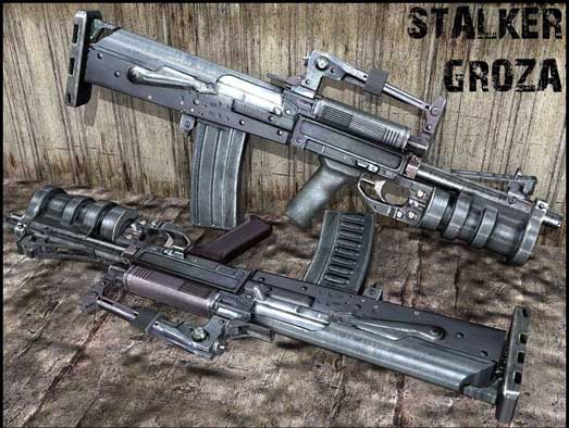 Скачать Модель FAMAS «STALKER Groza» для CSS