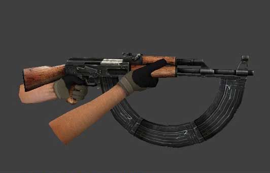 Скачать Модель M249 «AK47-wlongmag V.1.0» для CSS