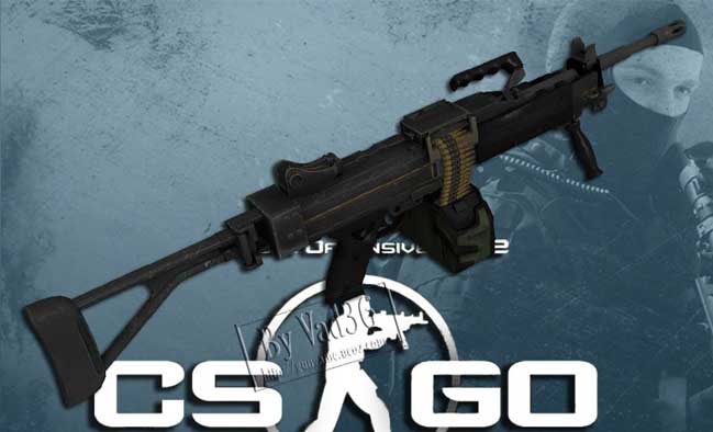 Скачать Модель M249 «CSGO Machinegun Negev» для CSS