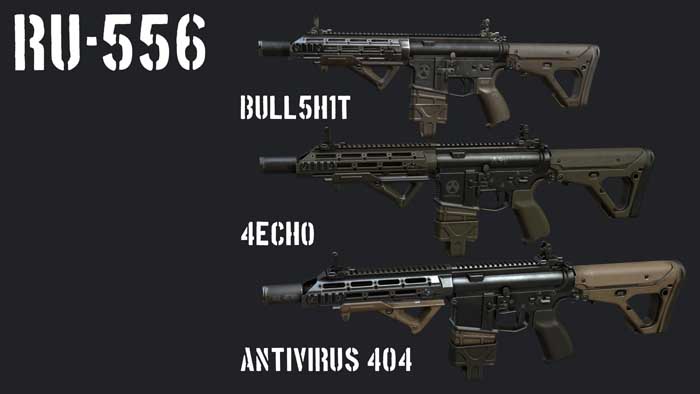 Скачать Модель SIG-552 «RU-556 new» для CSS