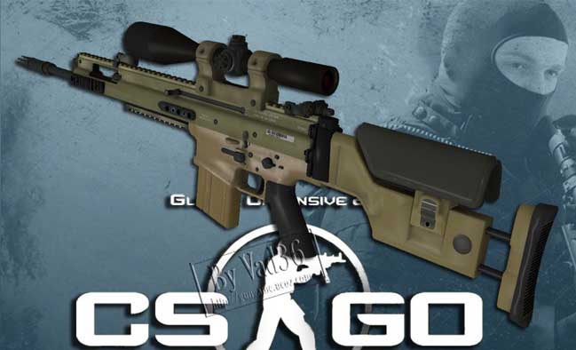 Скачать Модель SG 550 «CSGO Scar 20» для CSS