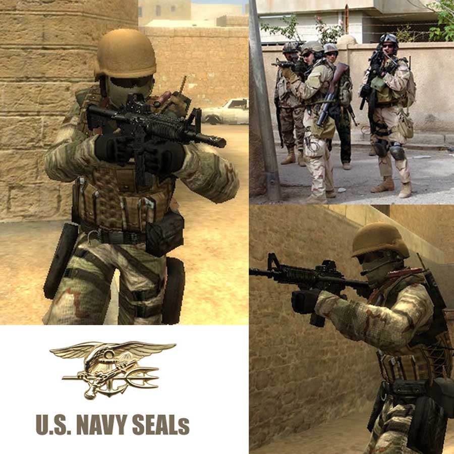 Скачать Модель Urban «Realistic Navy SEAL» для CSS