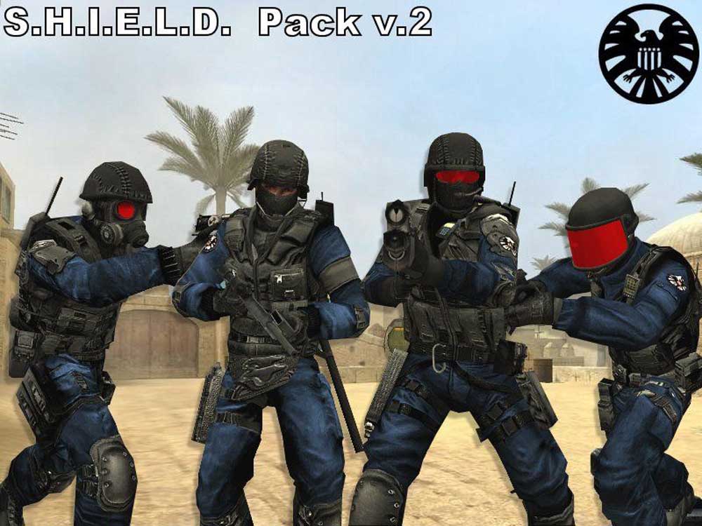 Скачать Пак моделей CT «S.H.I.E.L.D. Pack V.2» для CSS