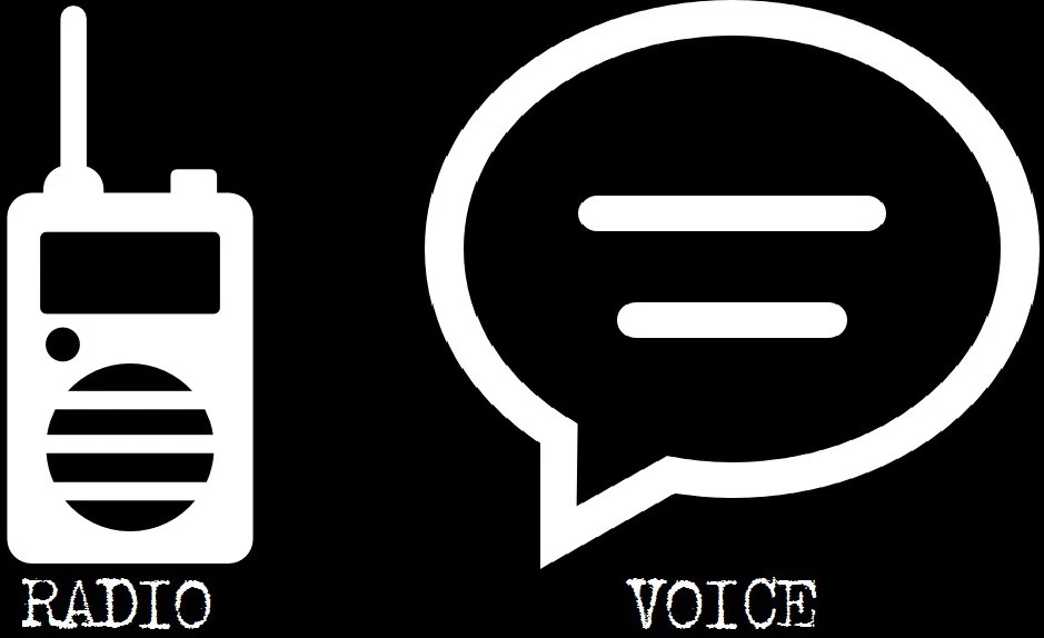 Скачать White Voice and Radio Icons