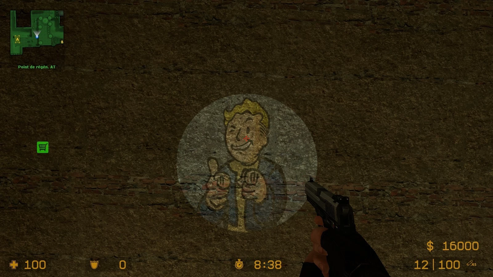 Скачать Vault Boy Fallout 3 flashlight